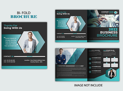 BI-FOLD BROCHURE bi fold brochure brochure company profile corporate design graphic design liflate