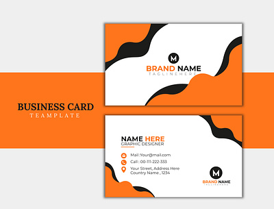 BUSINESS CARD TEMPLATE business business card business card design card company contact design graphic design