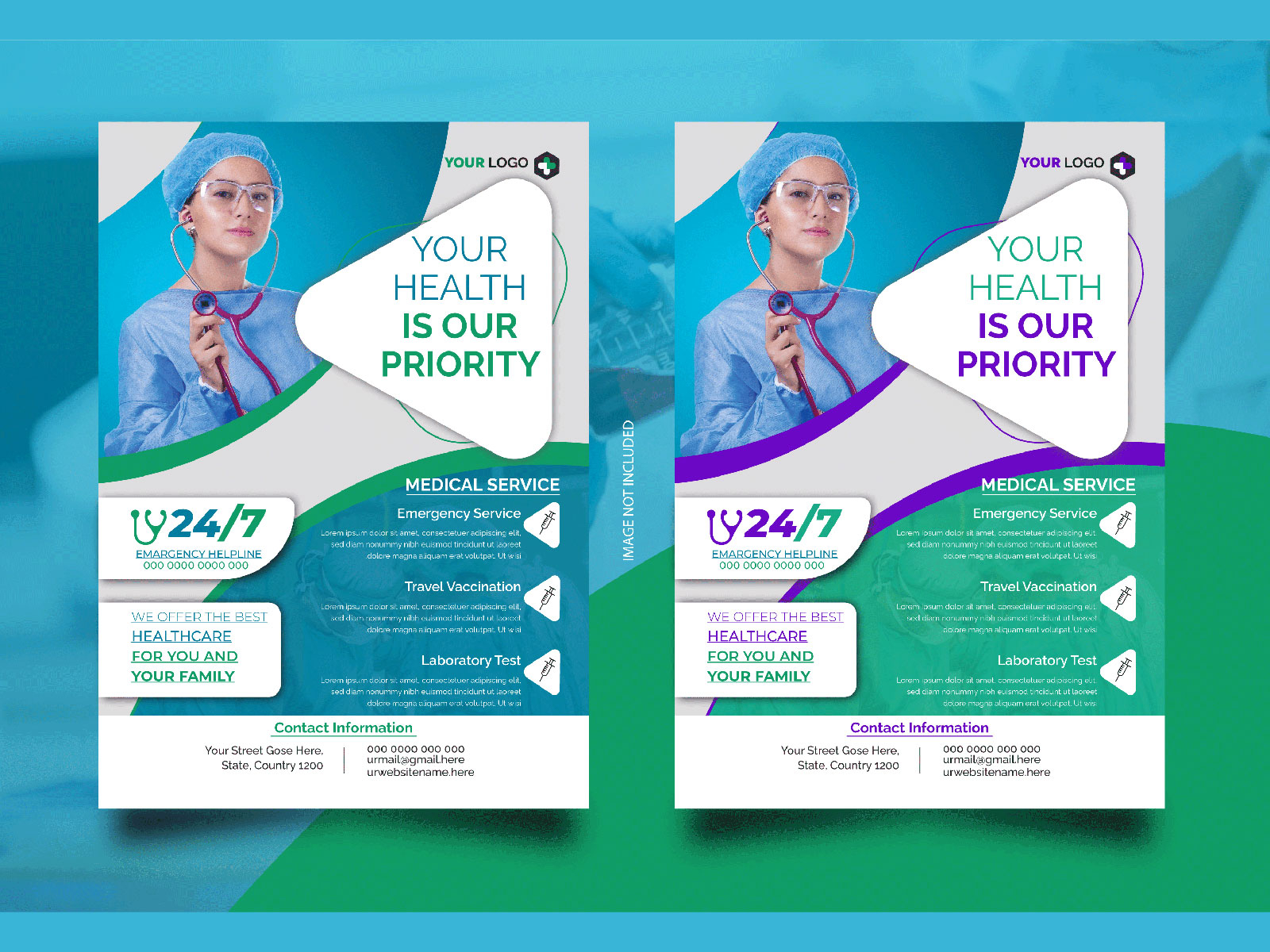 Medical Flyer Design By Asha Rhaman On Dribbble