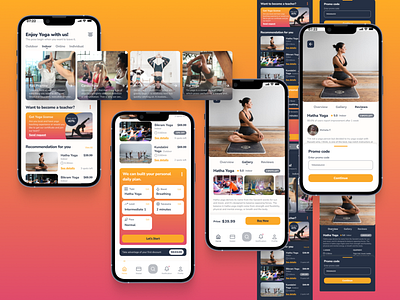 Concept Yoga app