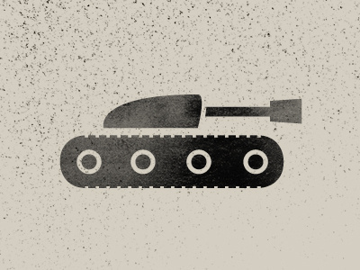 Army Tank icon illustration