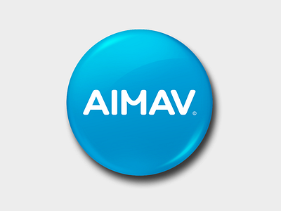 logotype Aimav accessible association bridge connection crossing over doctor insurance italian life medicine transformation