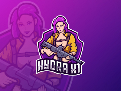 Hydra E sport logo e sport logo gaming gaming logo graphic design logo design mascot logo