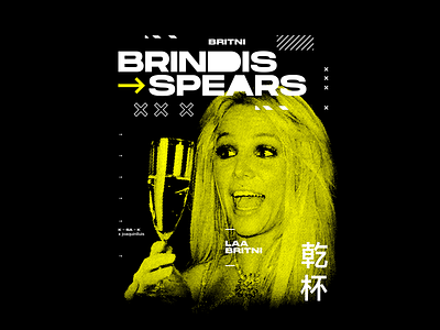 Brindis spears britney britney spears spears type typeface typography