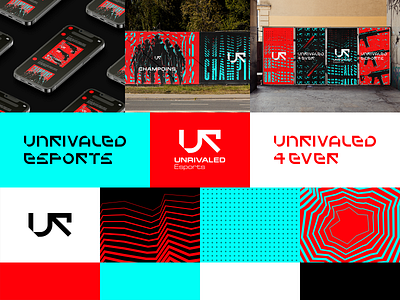 UnRivaled esports - branding 3d brand brand design brand identity branding esport esports gaming graphic design logo logo design mockup santekinn visual identity