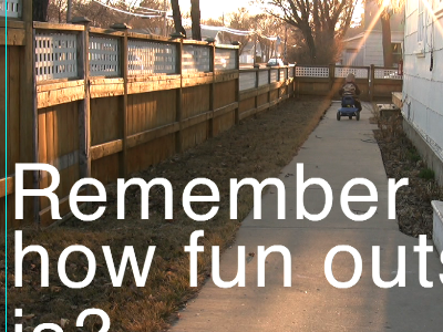 Remember family final cut pro helvetica outside sunflare video
