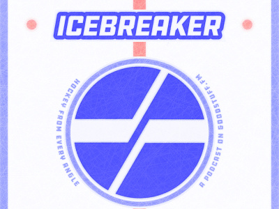 Icebreaker Podcast Artwork artwork goodstuff hockey podcast podcast art