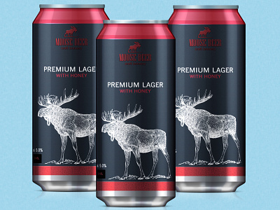 Moose Beer premium lager