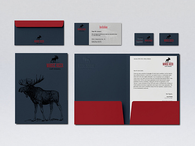 Moose Beer Brand Identity