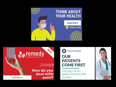 6"x4" Advertising Samples band flyer branding design graphic design logo medical advertising vector