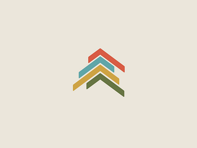 abstract roofs/housing logos