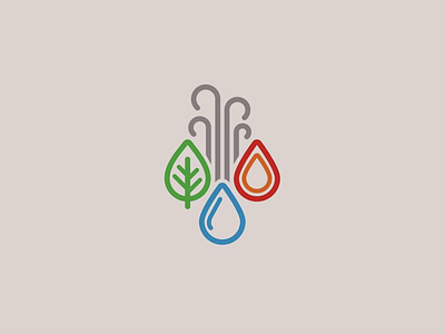 Four Elements icon amalgamation