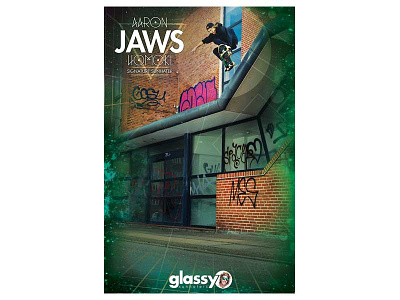 Jaws Poster collage flyer layout photoshop poster print typography