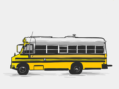 School Bus Illustration design illustration vector