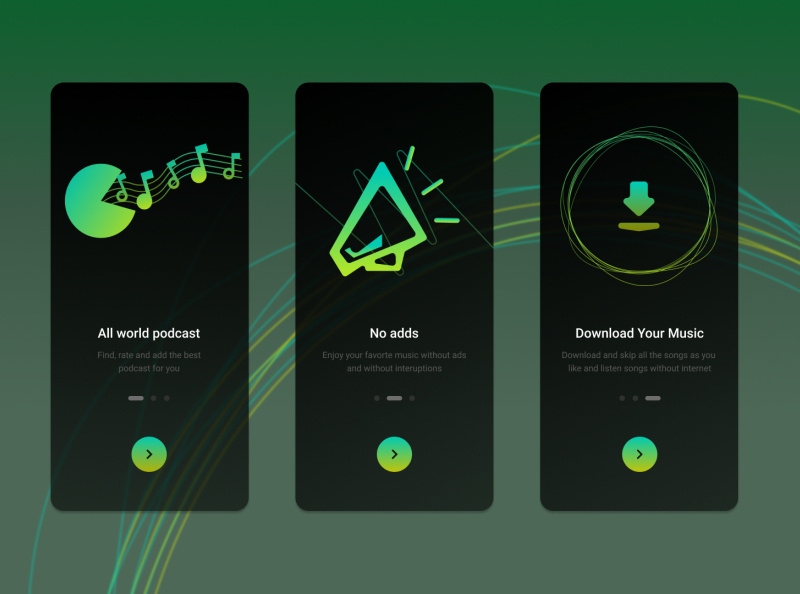 Music APP by saikeshow saketh on Dribbble