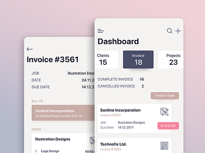 Invoice Dashboard