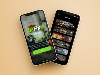 WeFix - Customer Service App animation app design branding design graphic design mobile app ui motion graphics product design prototype ui ui ux design user experience design user interface user interface design ux ux research wireframe