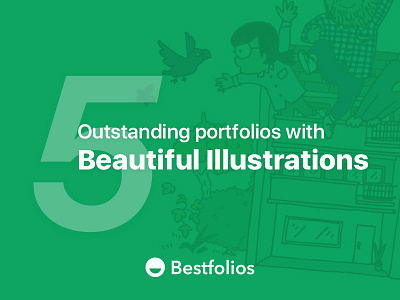 5 Outstanding Portfolios with Beautiful Illustrations collection illustrations inspirations portfolios