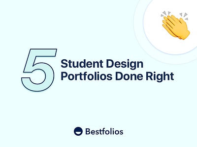 5 Student Design Portfolios Done Right personal website portfolio student website