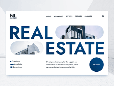 Real Estate | Website concept