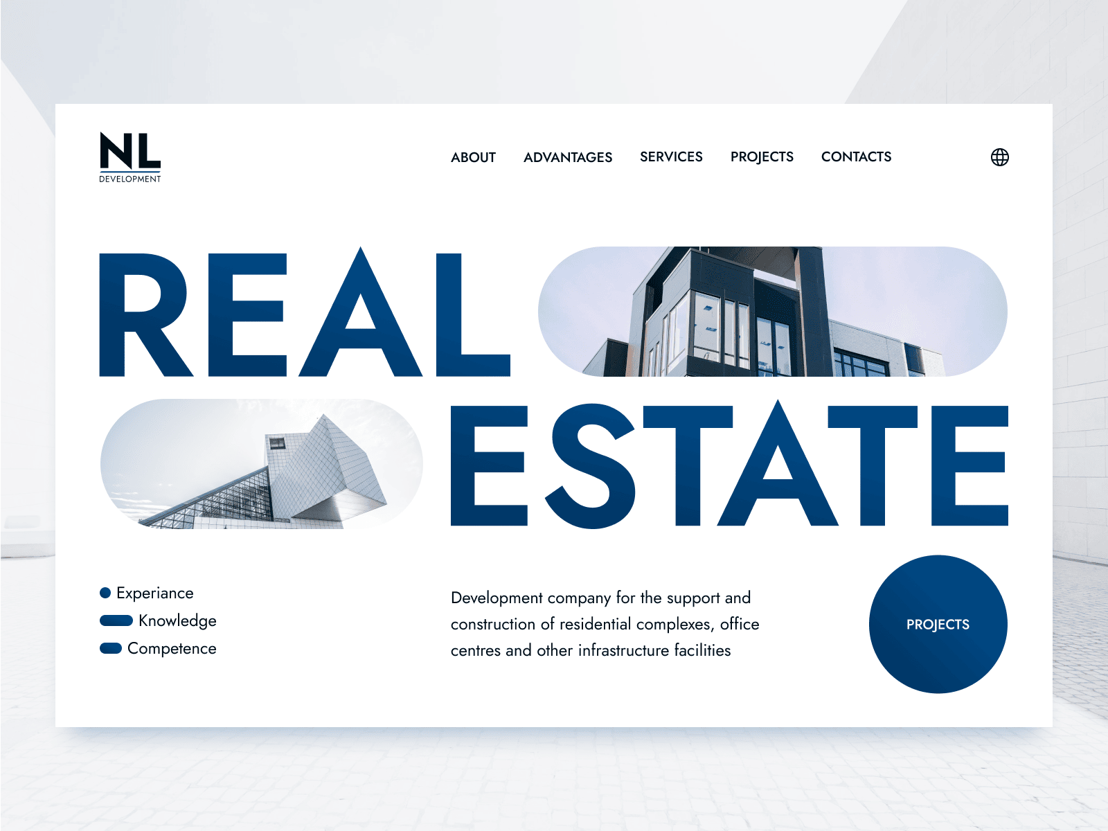 Real Estate site concept by Oleksii Karavan on Dribbble