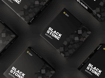 Black Stone box design adobe dimention adobe illustrator black box design branding clean design figma illustration logo packaging product design