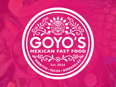 Gollos Mexican Fast Food design dia de muertos fast food illustration logo mexican food vector