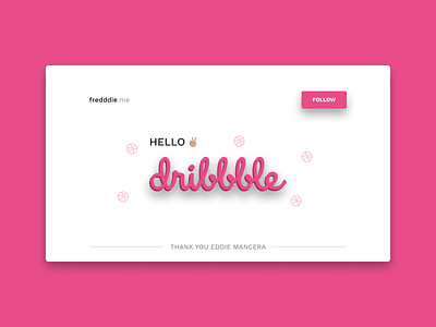 Hello Dribbble! 👋 debut debut shot debuts design hello dribble minimal mockup ui web web design website design wireframe