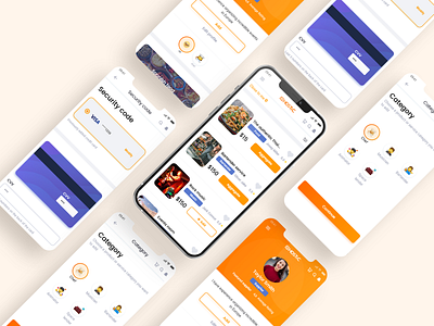 Hostic - Mobile App Design