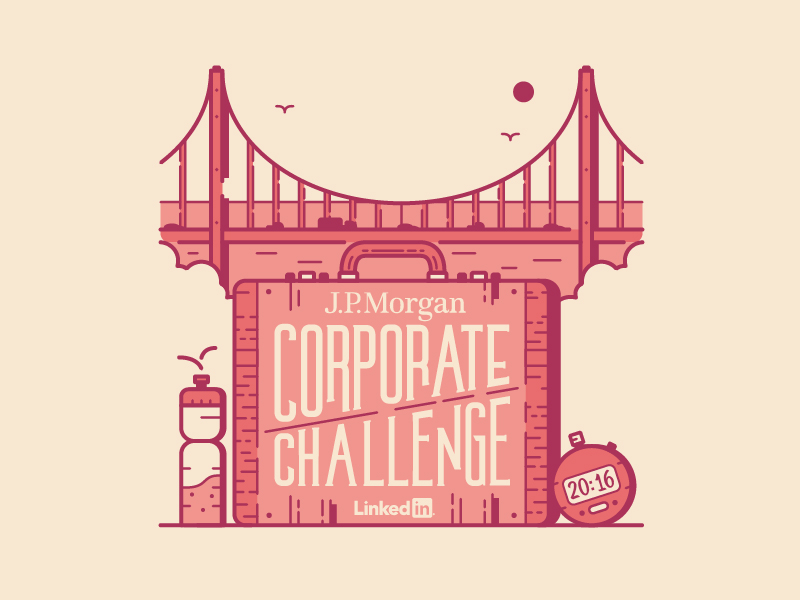 JP Corporate Challenge by Tommy Danielsen on Dribbble