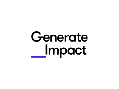Generate Impact Branding brand branding design digital graphic design iconography illustration logo storytelling