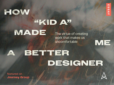 How “Kid A” Made Me a Better Designer advice design digital digital publishing editorial essay graphic design inspiration kid a music radiohead storytelling writing