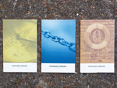 Midtown Fellowship Groups Brochures branding collateral identity print