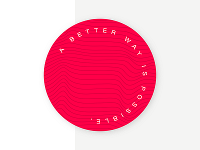 A better way is possible. — Coaster branding coaster coaster design coasters design digital digital publishing graphic design illustration sticker mule storytelling vector website