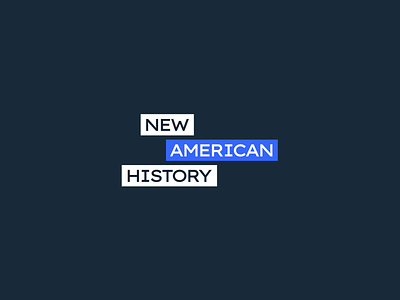 American History Brand branding design digital education education logo graphic design history logo motion motion graphics typography vector