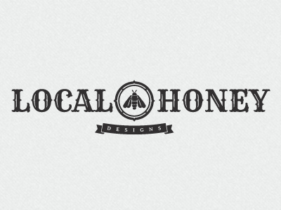 Local Honey branding logo