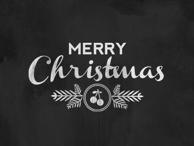 Shot christmas card