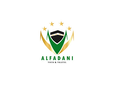 LOGO ALFADANI Tour & Travel branding design graphic design icon logo vector