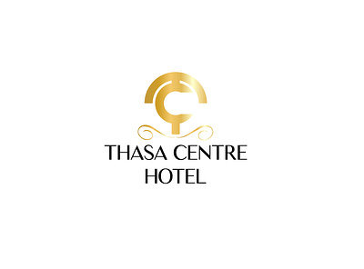 LOGO THASA CENTRE HOTEL branding design graphic design icon logo vector