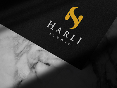 Logo Harli Studio branding design graphic design icon logo vector