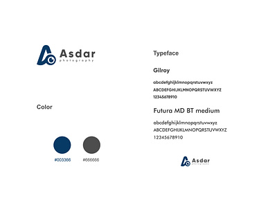 LOGO ASDAR PHOTOGRAPHY branding design graphic design icon logo vector