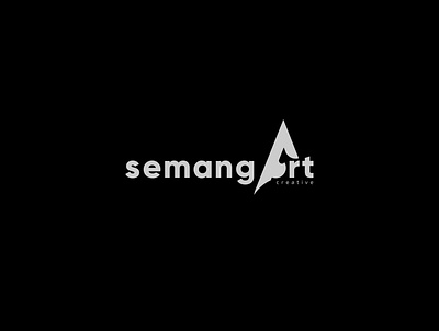 LOGO SemangArt Creative branding design graphic design icon logo vector
