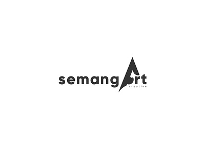 LOGO SemangArt Creative branding design graphic design icon logo vector