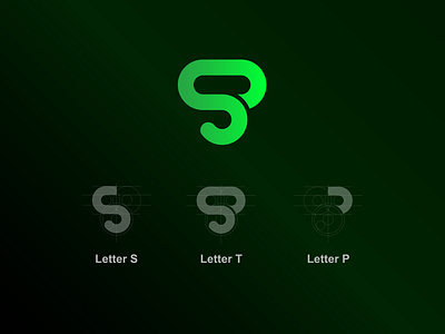 Modern letter logo design