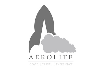 AEROLITE - Luxury Space Travel branding design icon illustration logo typography