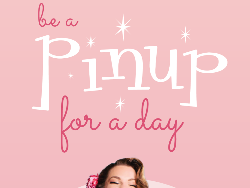 Pinup for a day - Rack Cards by Kaela Joelle on Dribbble