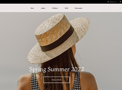 Hattack- an online fashion store strictly for hats. ui webdesign branding