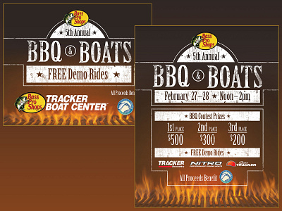 BBQ & Boats Signage