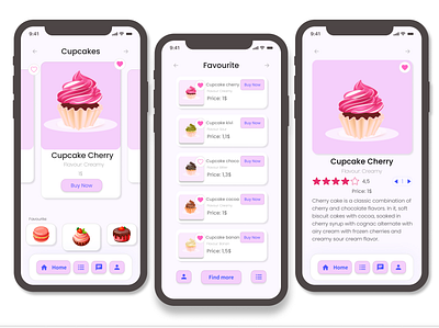 More Cupcakes... design ui ux vector