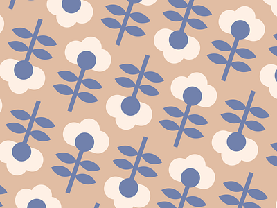 Modern Art Deco Floral